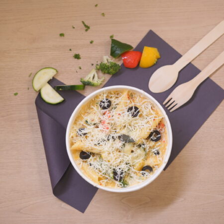 White Sauce Pasta (J)