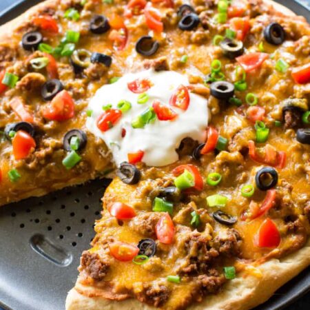 Mexican pizza